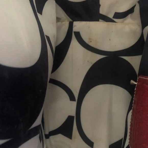 Ultra rare collectible Coach basket straw Tote Bag with Gold Accents XL - Picture 2 of 9